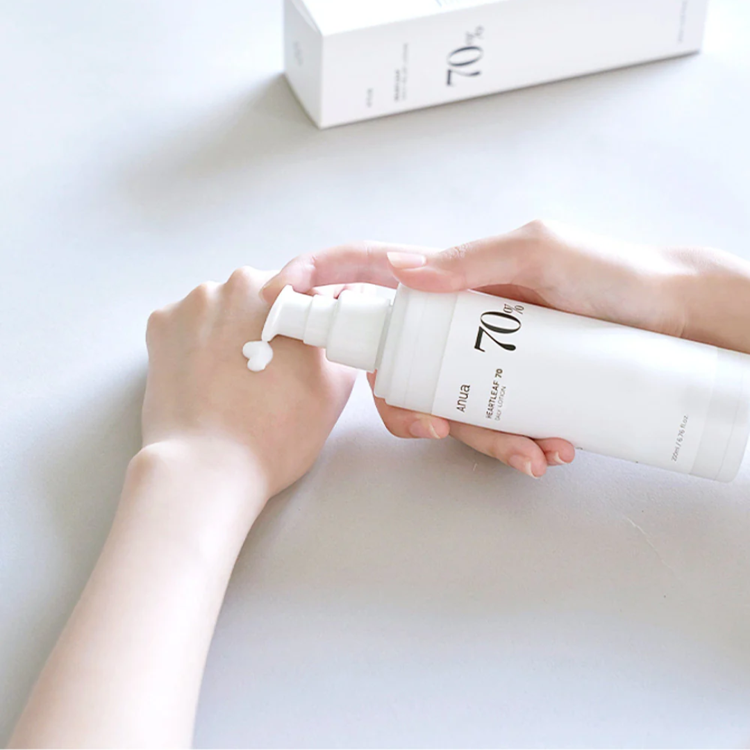 Loção Hidratante Heartleaf 70% Diária | Anua