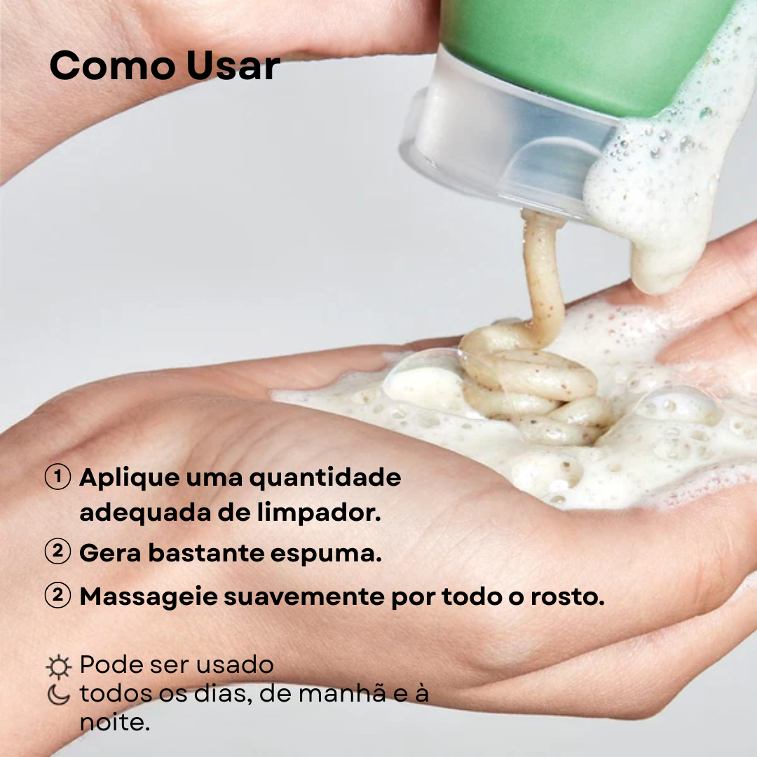 Kit Dupla Limpeza Heartleaf Óleo + Espuma | Anua