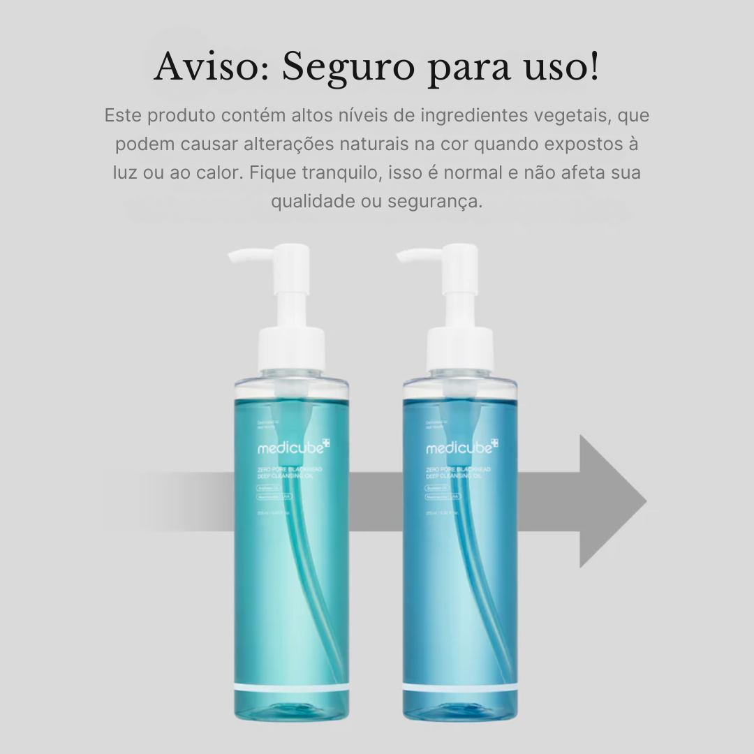 Óleo de Limpeza Zero Pore com LHA e Niacinamida | Medicube