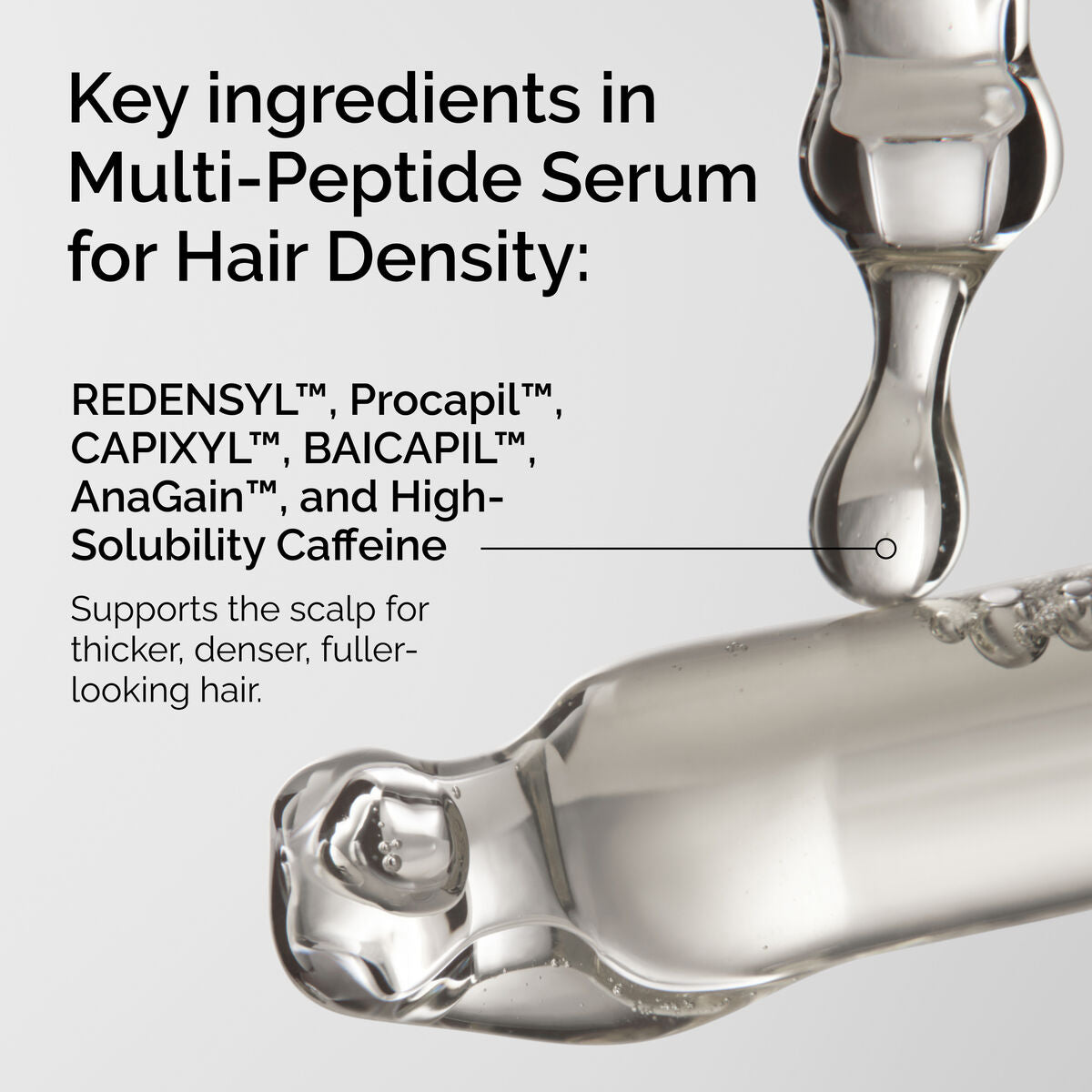 Multi-Peptide Serum for thicker-looking hair