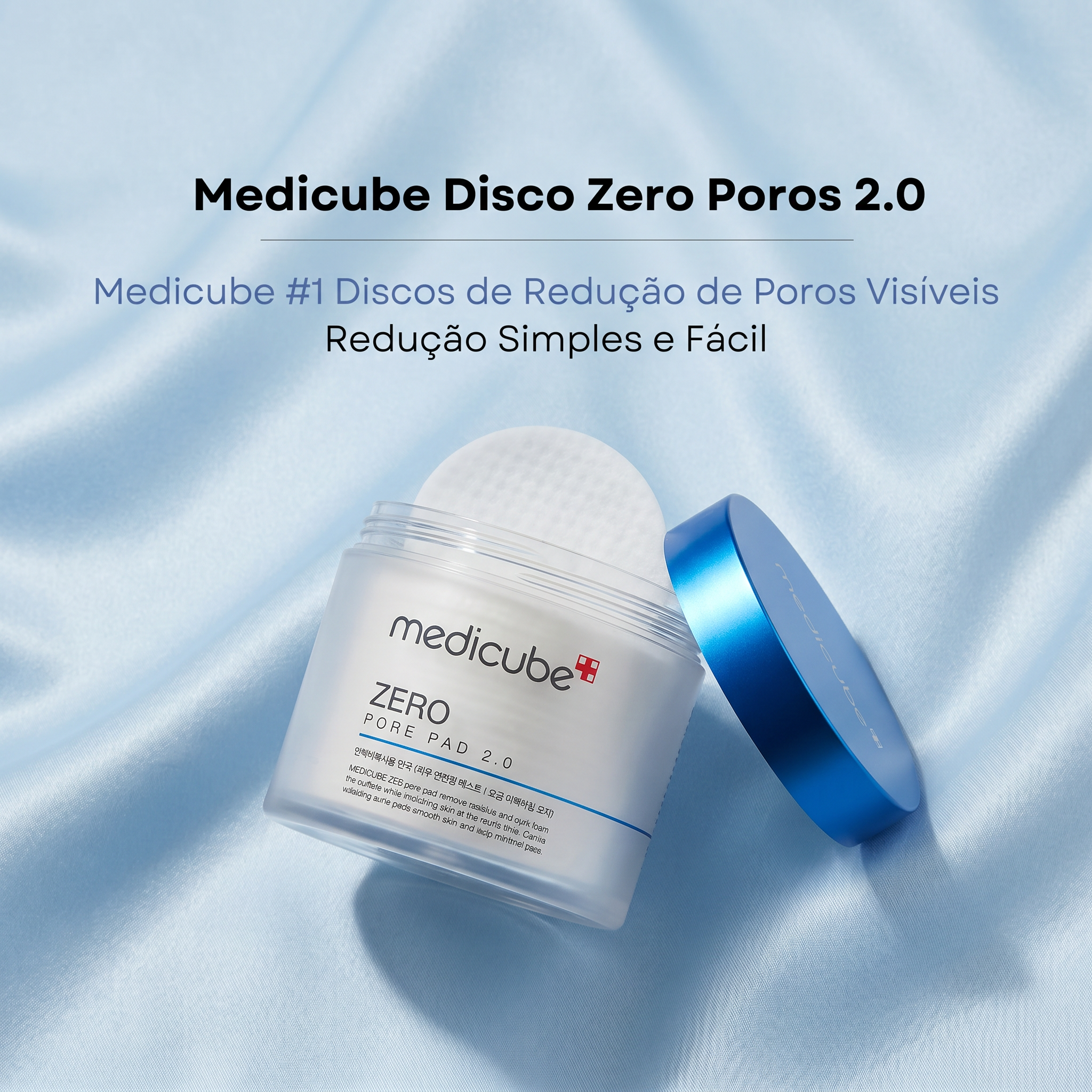 Disco Zero Poro 2.0 com AHA e BHA | Medicube