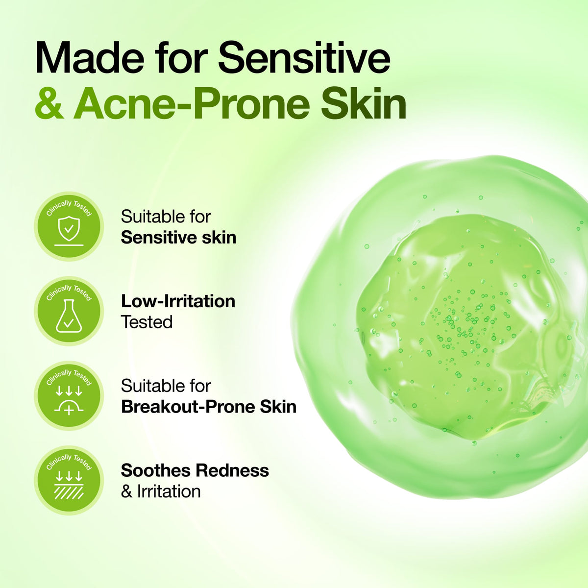 Anua Azelaic Acid 10% + Hyaluron Serum providing deep weightless hydration without clogging pores or leaving a heavy finish.