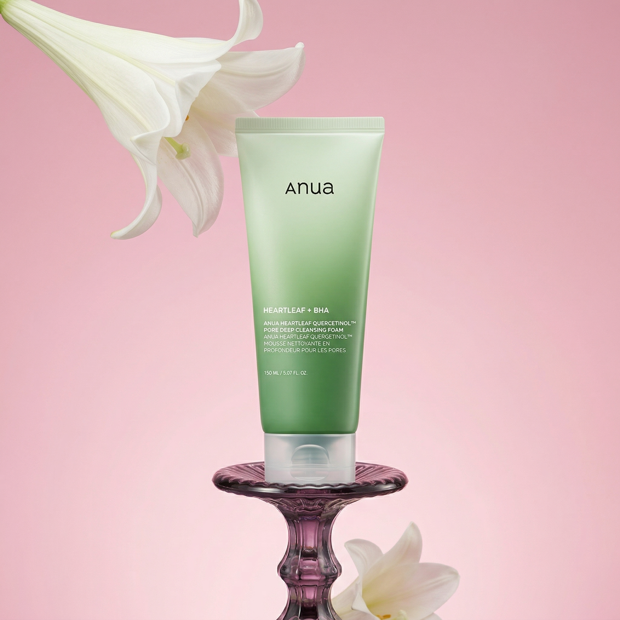 Espuma de Limpeza Heartleaf Quercetinol para Poros | Anua