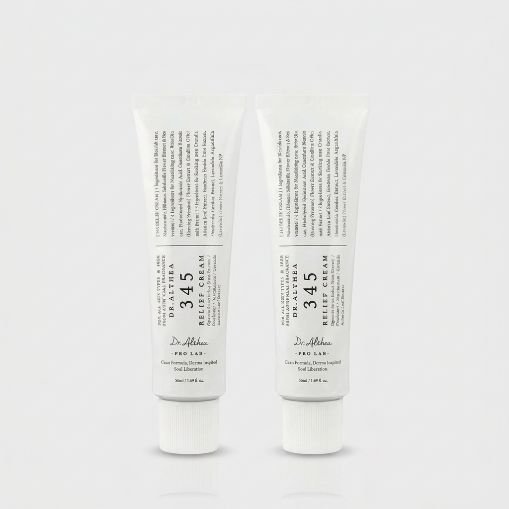 345 Relief Cream Ver.2 | Calming Moisturiser for Acne-Prone Skin