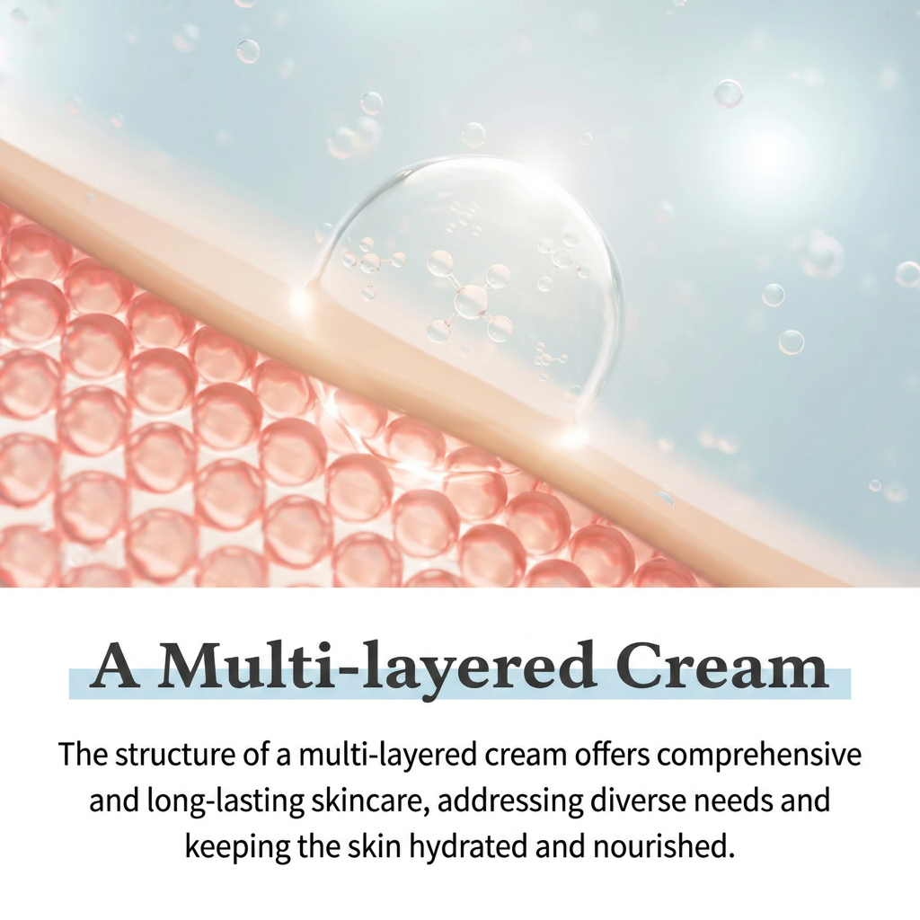 Barrier 147 Cream delivering deep and prolonged hydration across multiple layers with a 7-type hyaluronic acid complex.