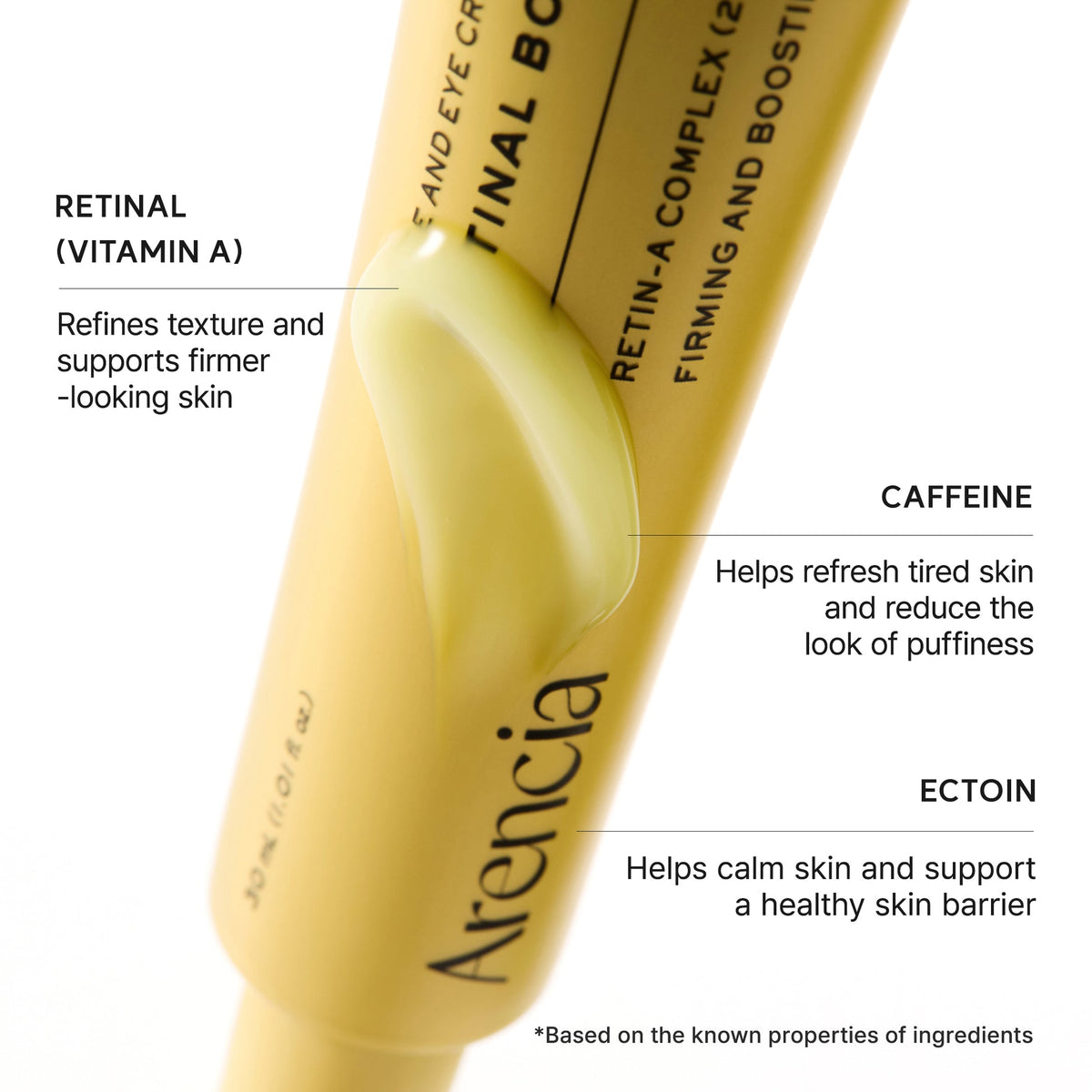 Retinal Booster Shot improving skin texture and reducing the appearance of pores for a smoother complexion.