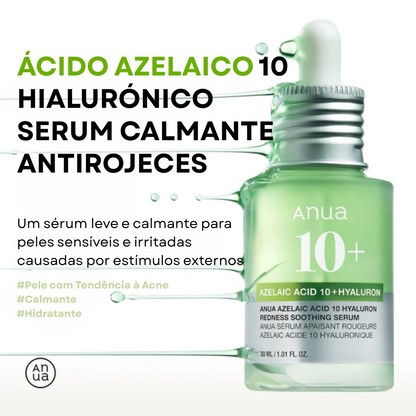 Sérum Ácido Azelaico 10% para Vermelhidão e Acne | Anua