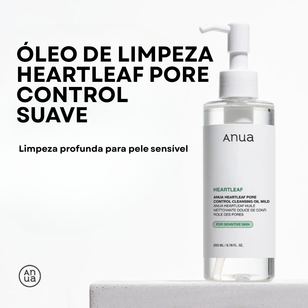 Óleo de Limpeza Heartleaf para Controle de Poros | Anua