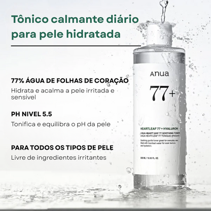 Tônico Calmante Heartleaf 77% para Peles Sensíveis | Anua