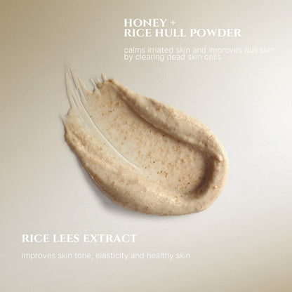 Beauty of Joseon Rice & Honey Glow Mask promoting a naturally luminous glow inspired by traditional Korean skincare rituals.