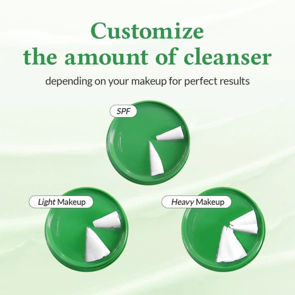 Pure Grinding Cleansing Balm soothing the skin and supporting barrier recovery with madecassoside.