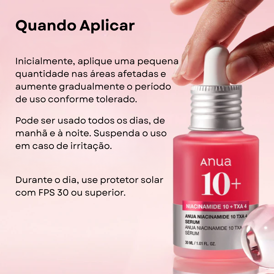 Sérum Niacinamida 10% + TXA 4% para Manchas | Anua