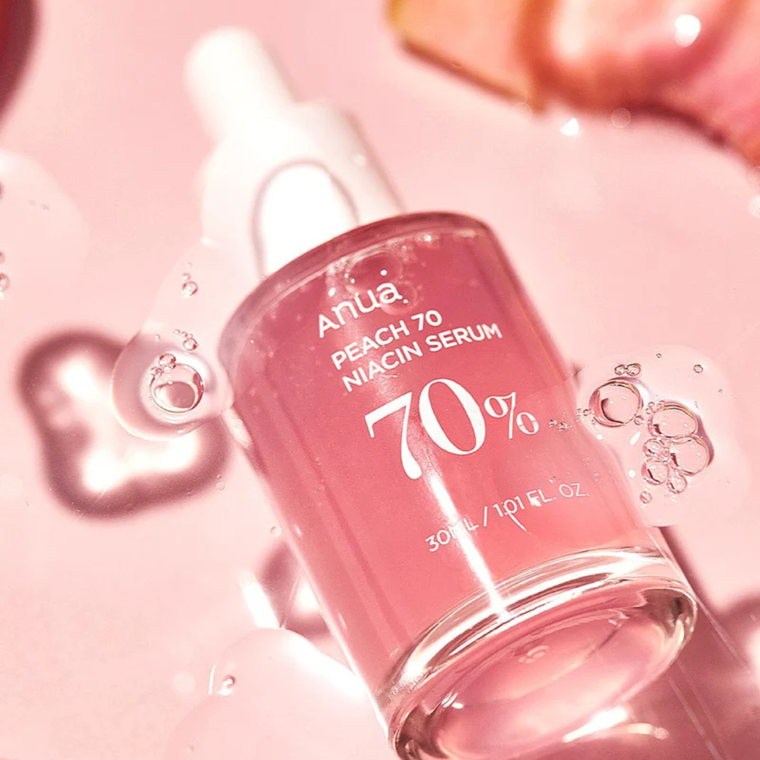 Sérum Peach 70% + Niacinamida 5% para Pele Radiante | Anua