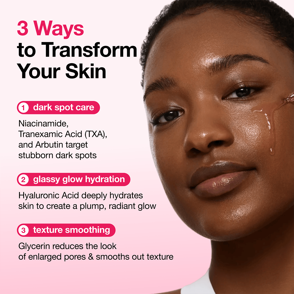 Anua Niacinamide 10% + TXA 4% Serum delivering deep hydration without leaving a greasy or heavy feel.