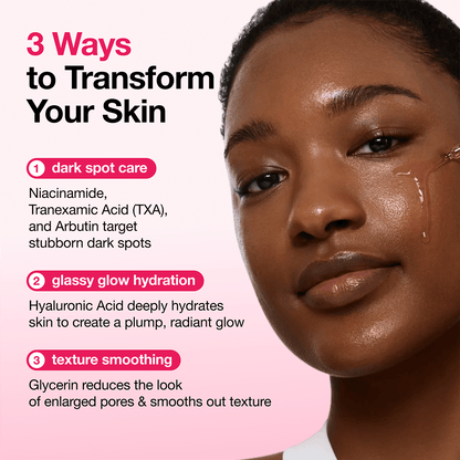Anua Niacinamide 10% + TXA 4% Serum delivering deep hydration without leaving a greasy or heavy feel.