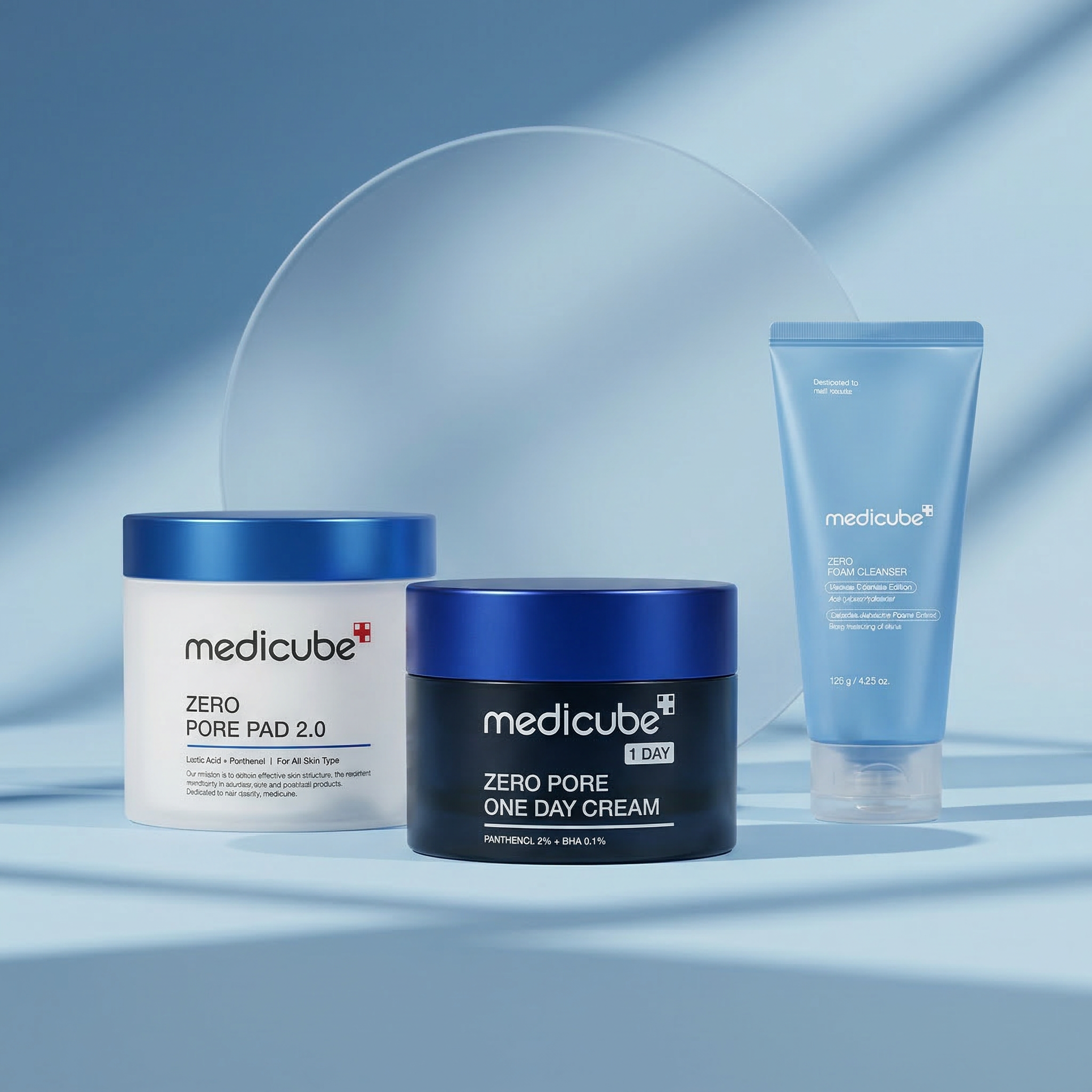 Kit Completo Linha Zero com 3 Produtos | Medicube