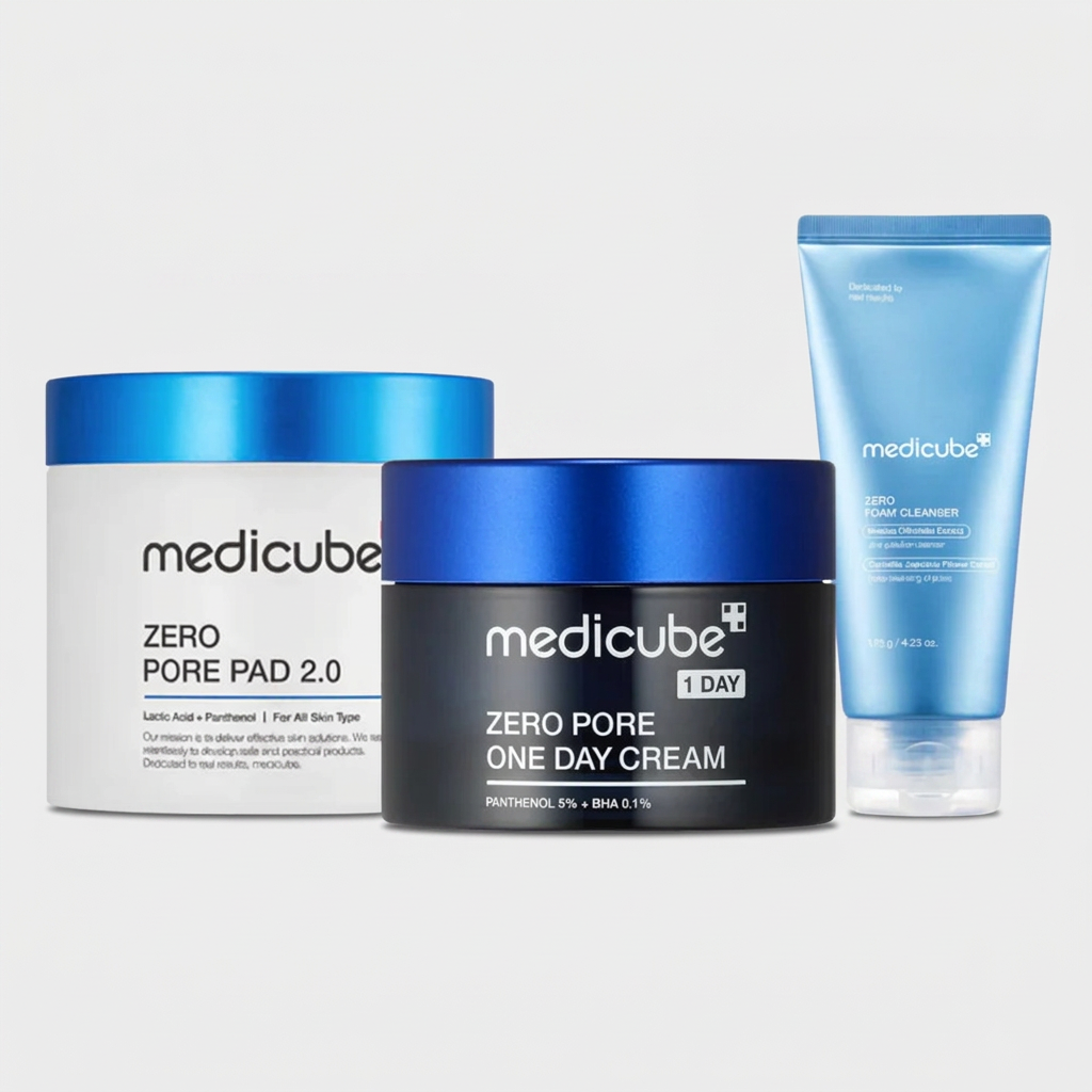Kit Completo Linha Zero com 3 Produtos | Medicube