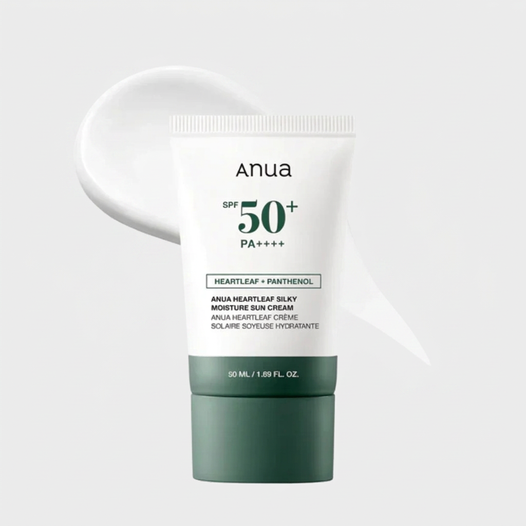 Protetor Solar Heartleaf FPS 50+ Silky e Hidratante | Anua