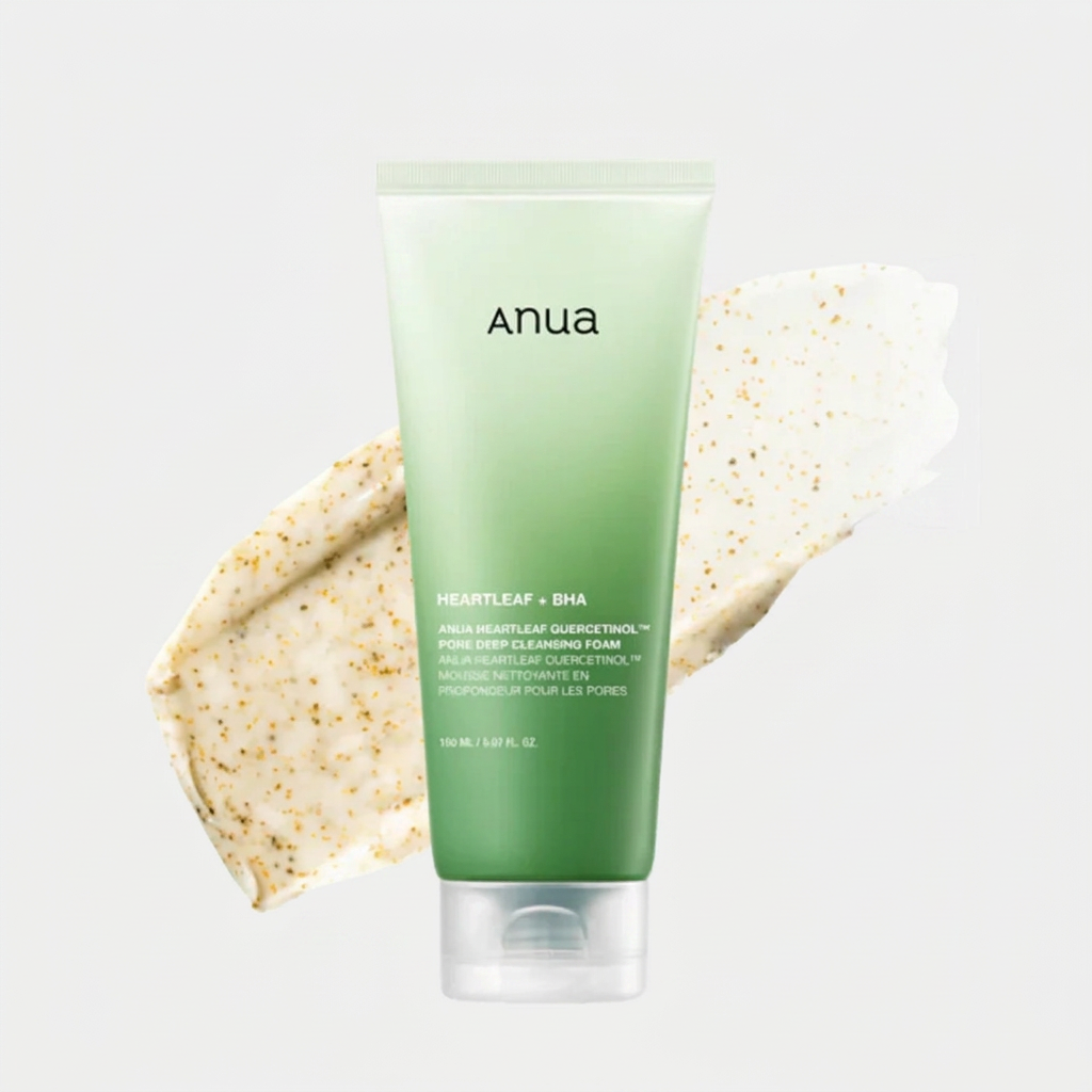 Espuma de Limpeza Heartleaf Quercetinol para Poros | Anua
