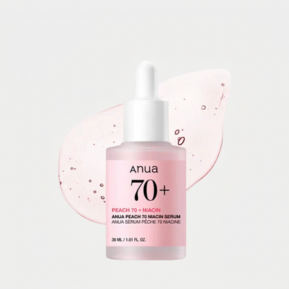 Sérum Peach 70% + Niacinamida 5% para Pele Radiante | Anua