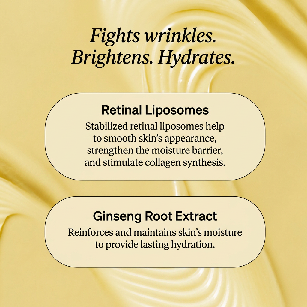Beauty of Joseon Ginseng & Retinal Eye Serum promoting a brighter, smoother, and more even appearance around the eyes.