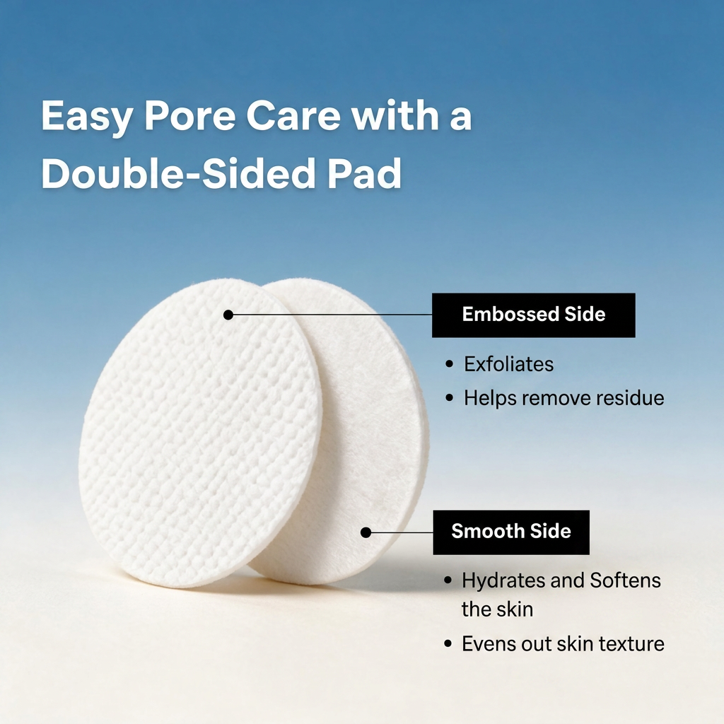 Medicube Zero Pore Pads 2.0 combining fruit AHAs and salicylic acid BHA for dual-action pore care.