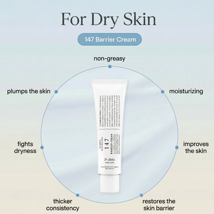 Barrier 147 Cream improving skin elasticity and overall appearance with daily use.